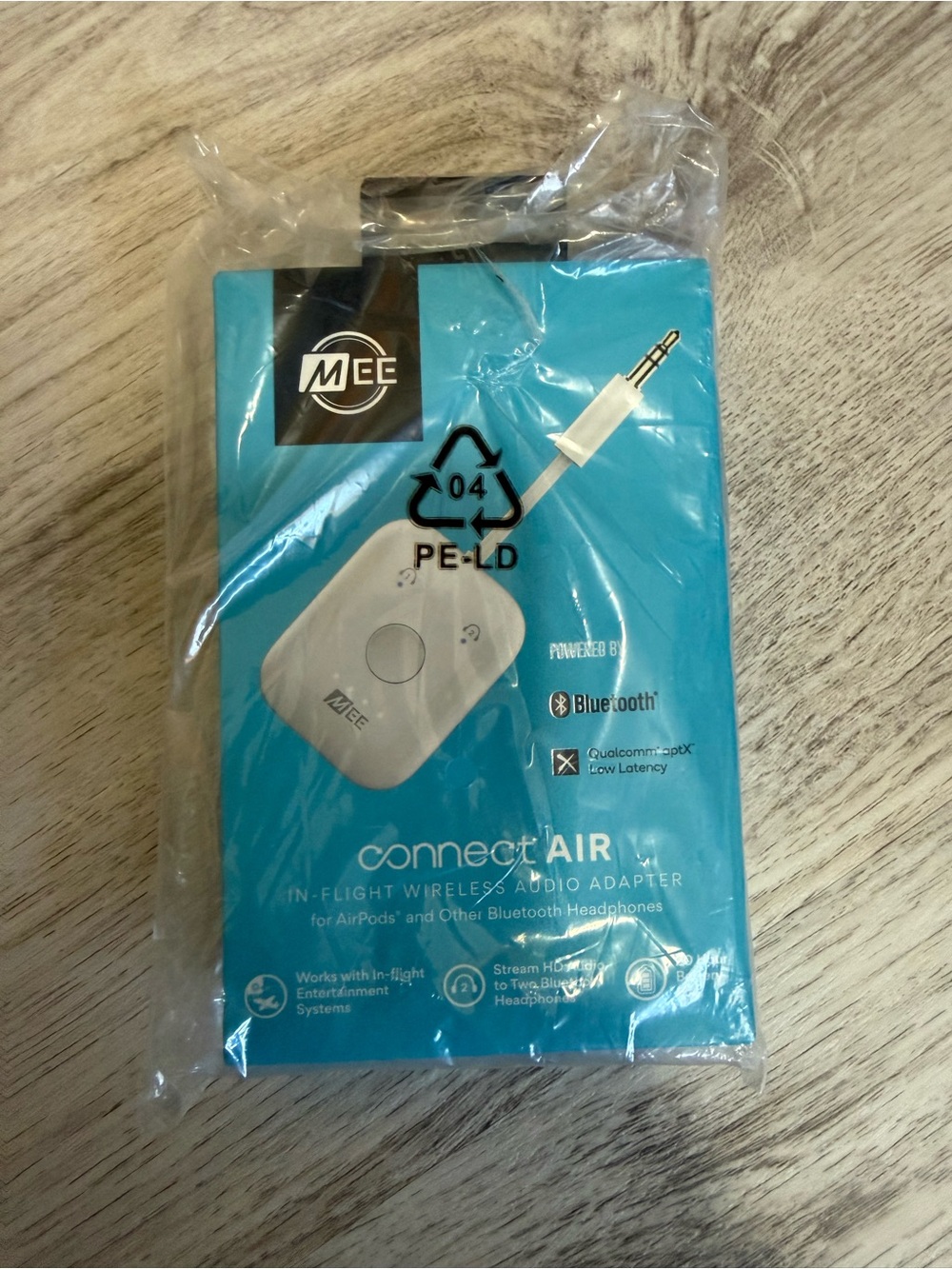 MEE connectAIR In-Flight Wireless Audio Adapter